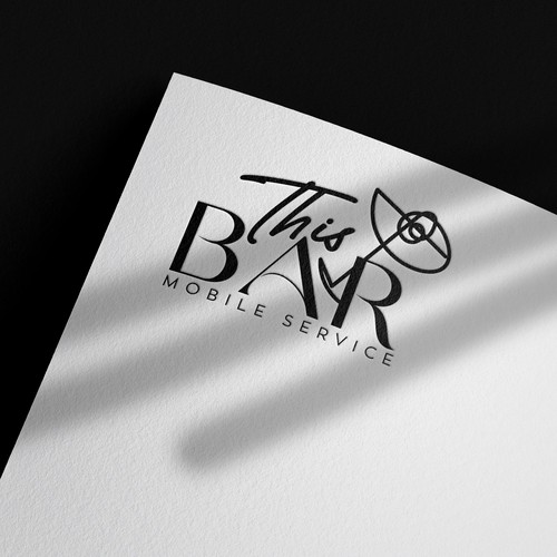 Bartender logo with the title 'This Bar'