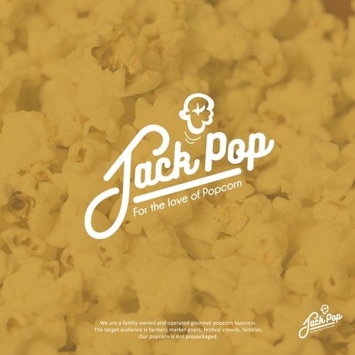 Popcorn logo with the title 'Jacinto Pop'