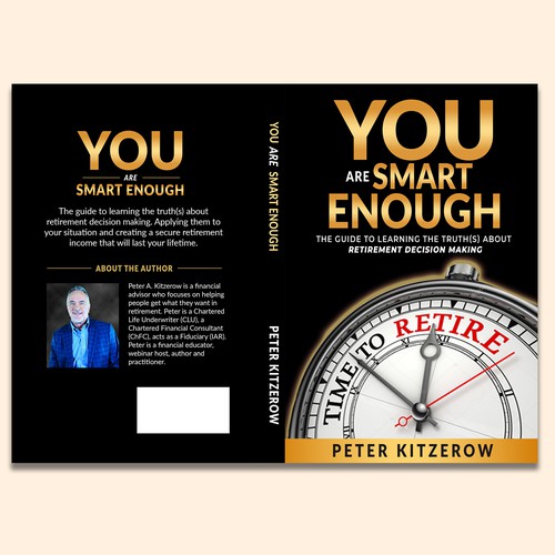 Retirement design with the title 'YOU ARE SMART ENOUGH'