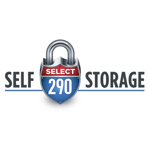 Security brand with the title 'Logo for a self-storage units company'