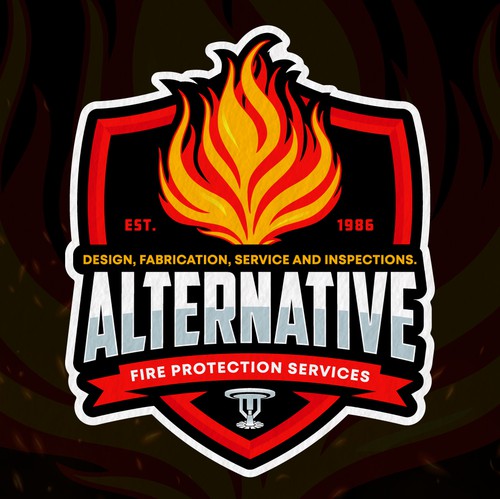 Fire logo with the title 'Alternative Fire Protection Services'