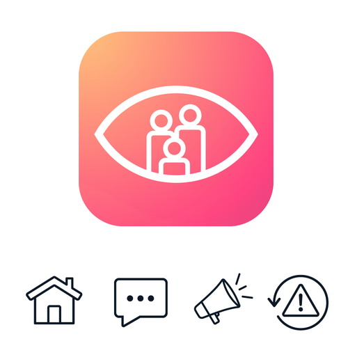 IOS design with the title 'IOS icon + UI icon'