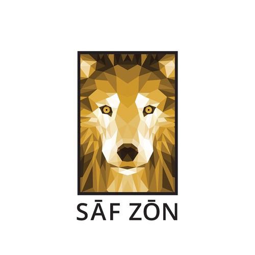 Wolf brand with the title 'Logo for a Security Company'