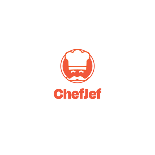 Recipe logo with the title 'Logo concept for recipe app'