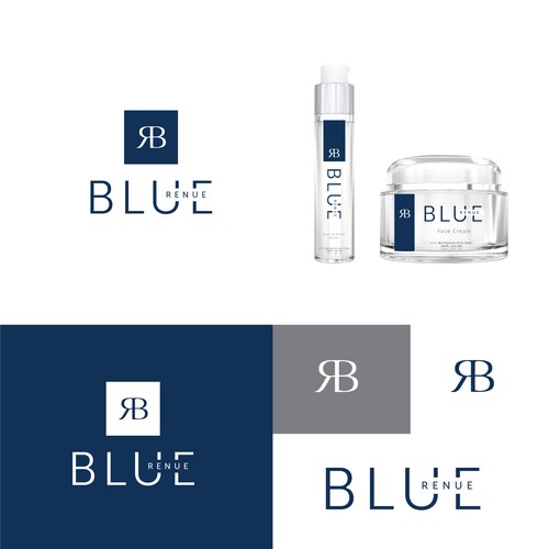 Brand mark logo with the title 'Brand and Label design for a beauty-roduct'