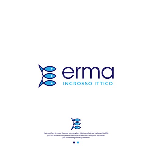 Project brand with the title 'erma'
