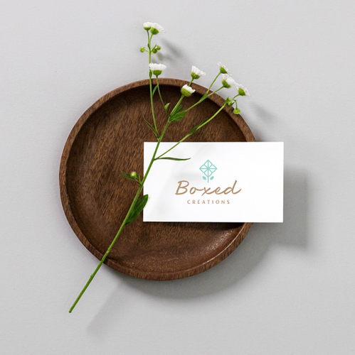 Vintage brand with the title 'BOXED CREATIONS'