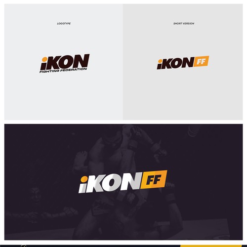 Fight logo with the title 'Fight club logo.'