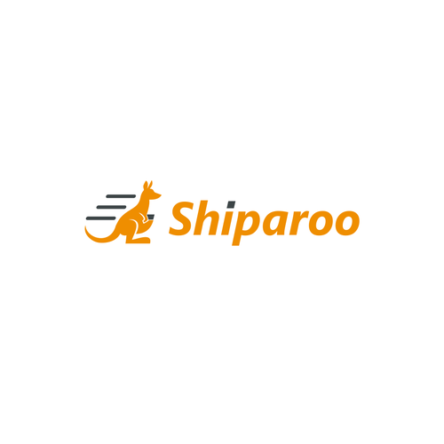 Shipping logo with the title 'Shiparoo'