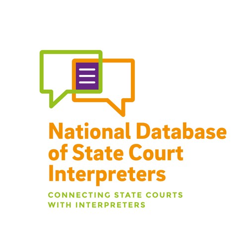 Database design with the title 'National Database / Interpreters '