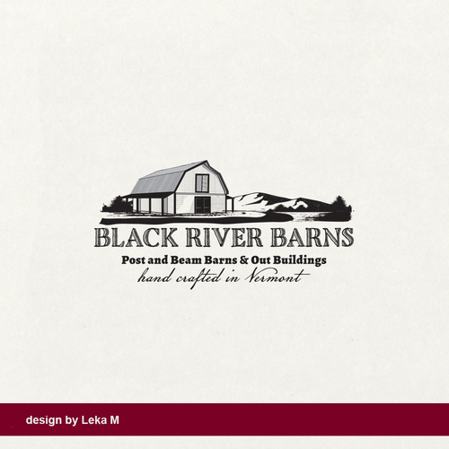 Construction company logo with the title 'BRB'