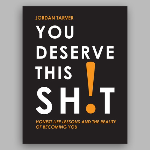 Financial book cover with the title 'You Deserve This Shit'