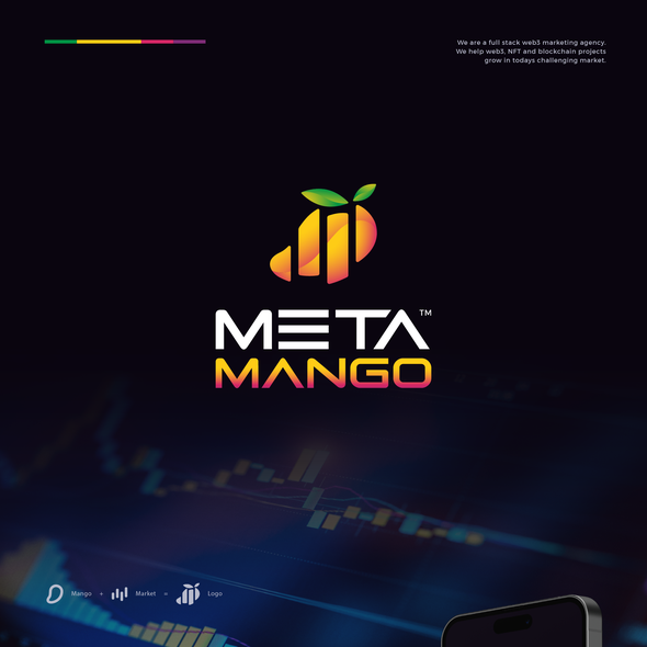 Meta logo with the title 'Meta Mango'