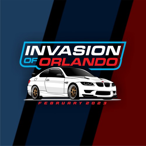 BMW design with the title 'invasion of orlando'