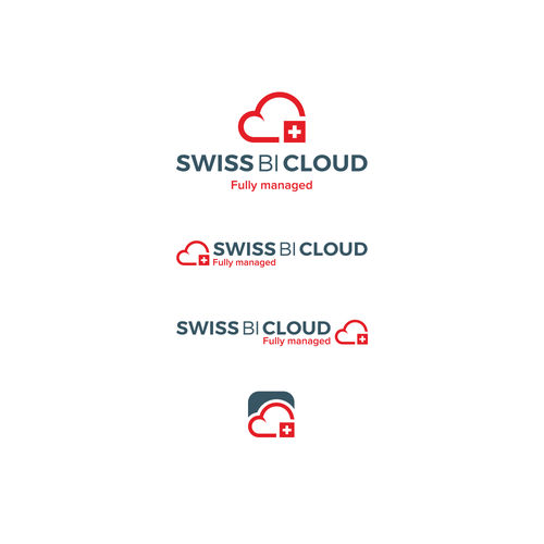 Swiss design with the title 'Swiss Bi Cloud'