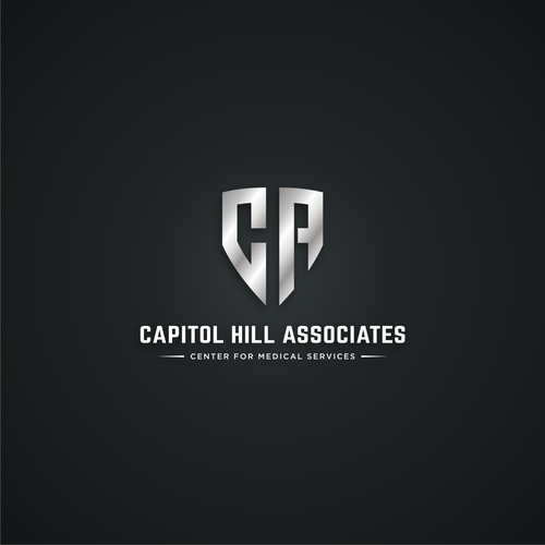 Shield design with the title 'CAPITOL HILL ASSOCIATES - LOGO'