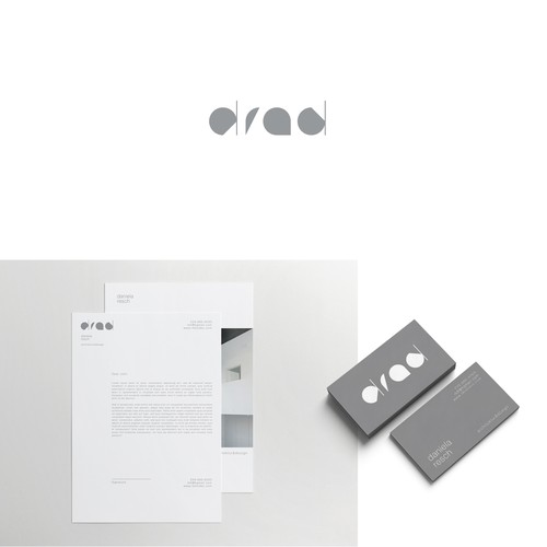 Architect brand with the title 'Logo Design and Visual Identity for Stuttgart based architecture studio.'