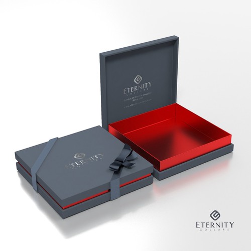 Fashion packaging with the title 'A Minimalist, Luxurious, High-End Packing'