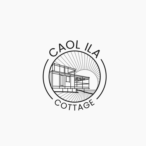 Cottage logo with the title 'Caol ila Cottage'