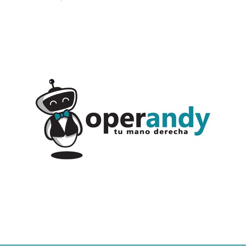 Bot logo with the title 'oper andy logo'