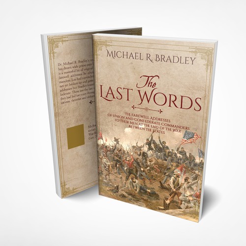 Picture design with the title 'Cover for an history book'