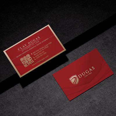 Dugas Law Firm Business Card