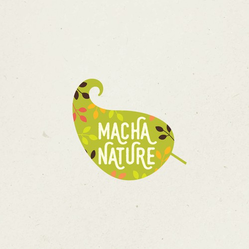 Organic brand with the title 'macha nature'