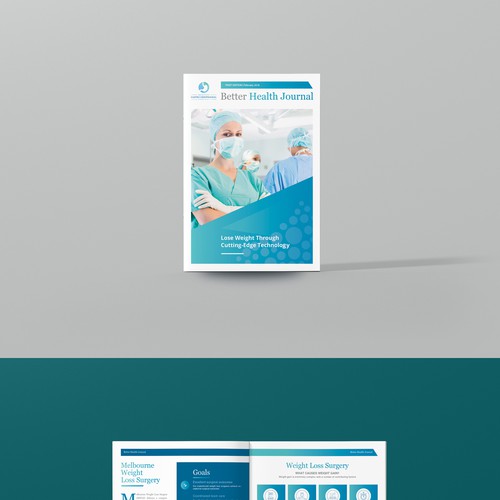 Journal design with the title 'Health Journal'