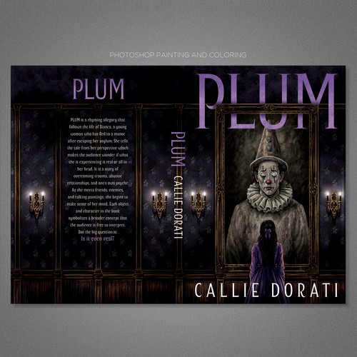 Book cover with the title 'Book Cover Illustration and Design'