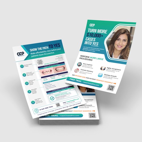 Design with the title 'Flyer Design'