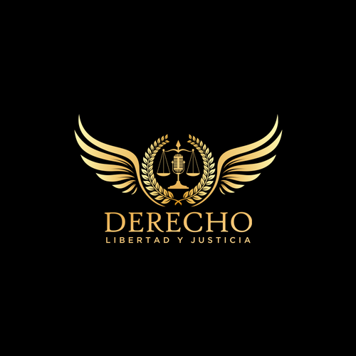 Liberty design with the title 'Derecho Libertad Y Justicia'