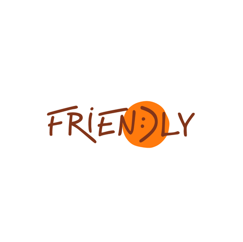 Delivery brand with the title 'Friendly'