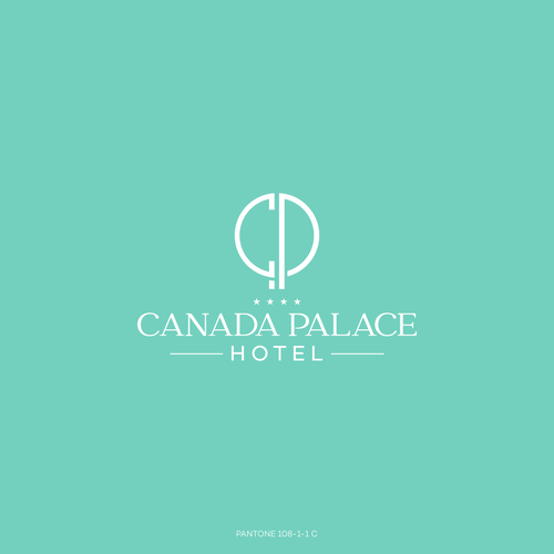 Hotel brand with the title 'Logo Hotel Canada Palace'