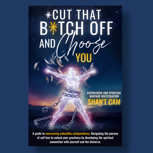 Kindle book cover with the title 'Amazon Kindle Book cover design for Astrologer and spiritual Warfare Investigator'