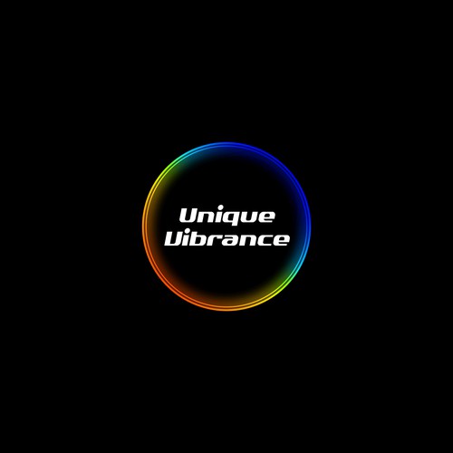 Glow logo with the title 'Logotype for clothing brand'