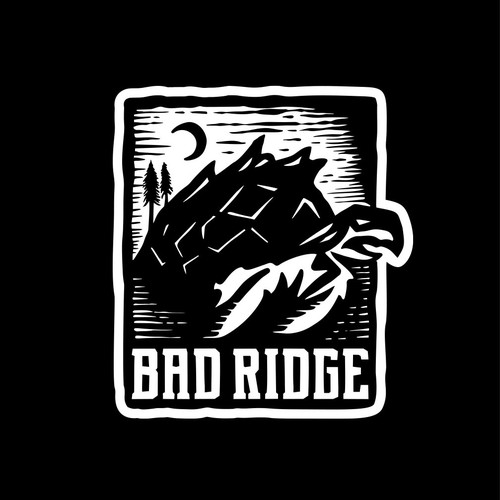 Turtle design with the title 'Bad Ridge'
