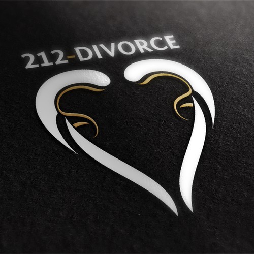 Sharing logo with the title 'Logo wanted for 212-DIVORCE'