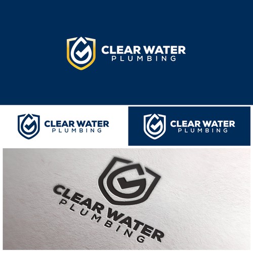 Plumbing design with the title 'Bold logo for Plumbing company'