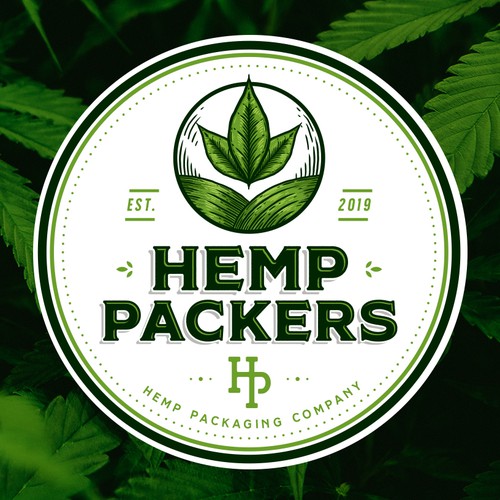 Hemp logo with the title 'Hemp Packers'