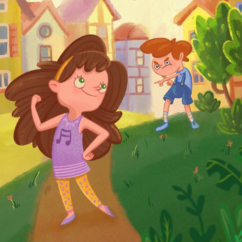 Book cover artwork with the title 'Book cover'