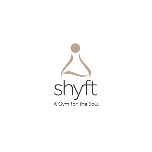 Brush pen design with the title 'shyft'