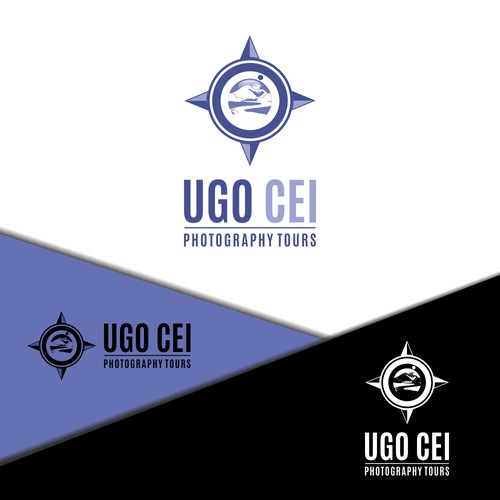 Tour logo with the title 'UGO CEI PHOTOGRAPY TOURS LOGO.'