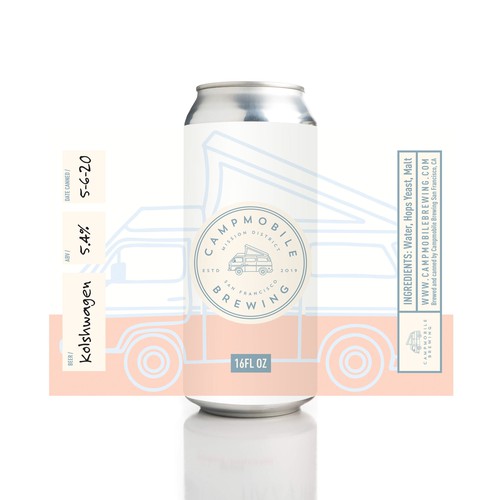 Vector packaging with the title 'Vintage Themed Craft Beer Label'