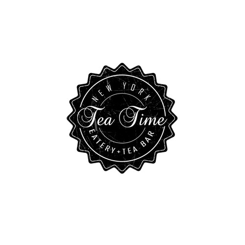 Rhino logo with the title 'tea time'