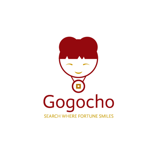 中文logo，标题为“GOGOCHO logo”