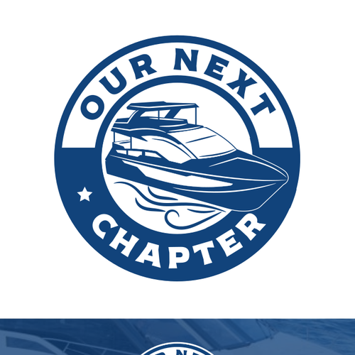 Vacation rental logo with the title 'our next logo'