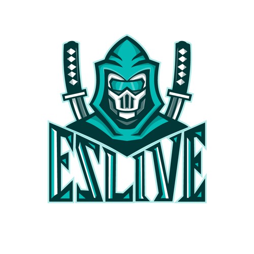 Gaming artwork with the title 'Eslive'