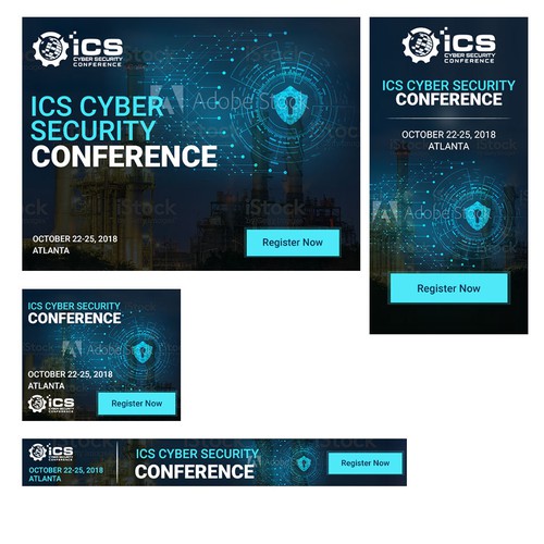 Conference design with the title 'Banner add design'