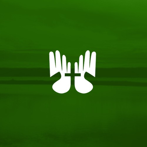 Cross design with the title 'manibus apertis'