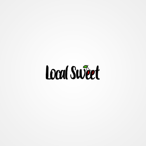 Soda logo with the title 'Local Sweet Logo'